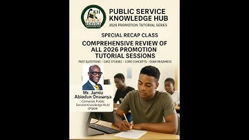 Comprehensive Review of All 2026 Promotion Tutorial Sessions