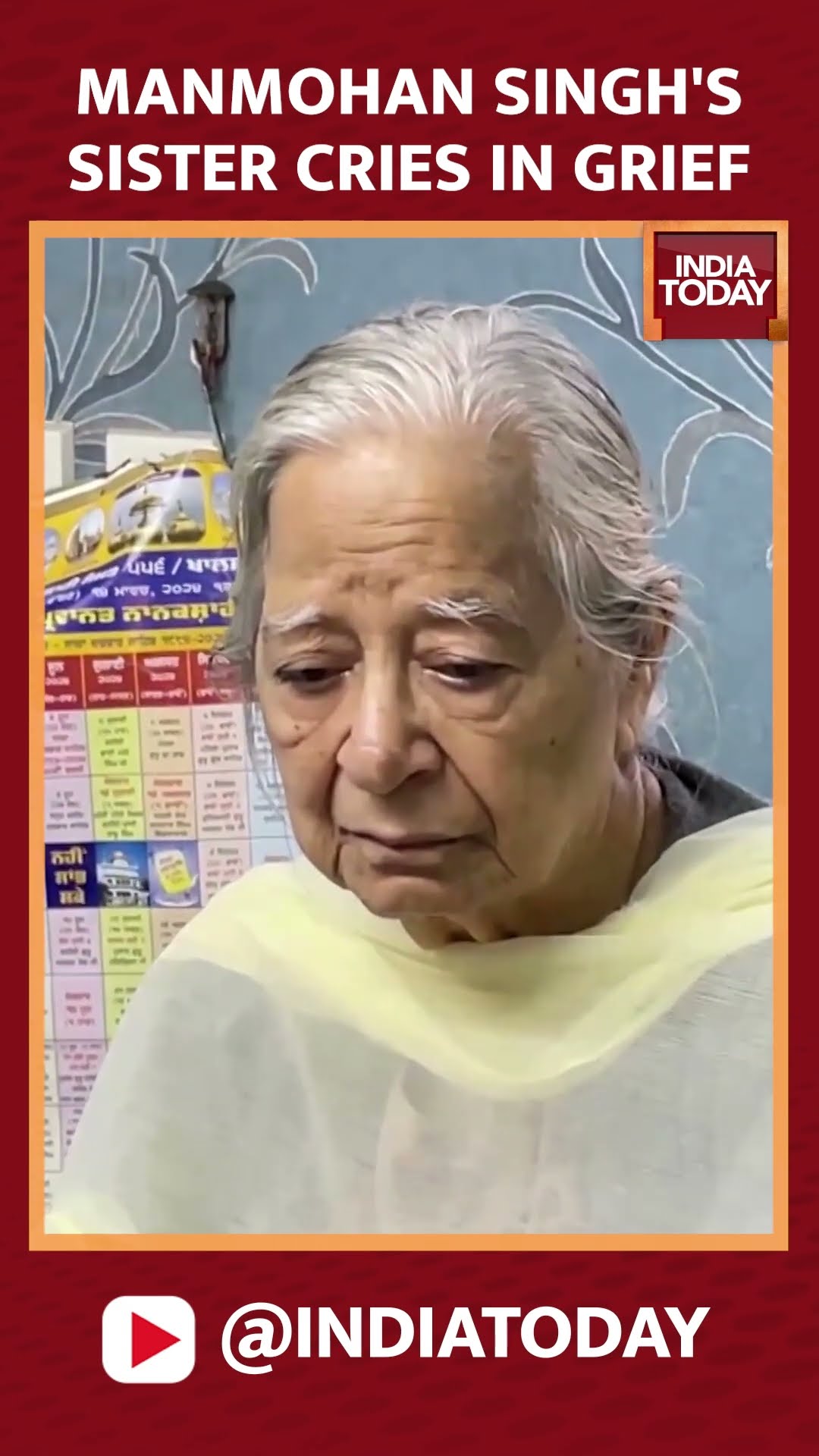 Gobind Kaur, Sister Of Late Former PM Manmohan Singh, In Grief | India Today