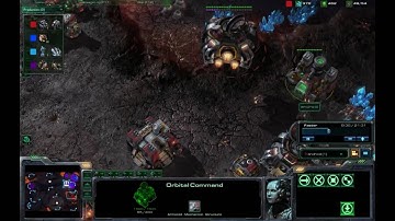 Starcraft 2 Beta HD Commentary Android 2v2 Plat TZ vs PZ Part 1