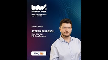 Ștefan Filipescu at Big Data Week | AI vs  fraud: machine learning in fraud prevention
