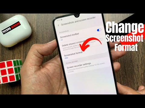 How to Change Screenshot Format jpg to png