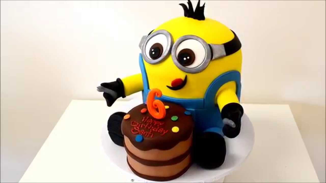 Despicable Me Minion Birthday Cake Despicable Me Minion Birthday Cake