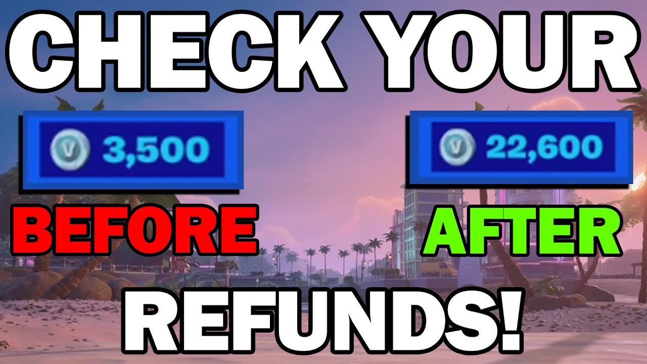 CHECK YOUR FORTNITE REFUNDS! Free Refunds Offered For Specific Cosmetics!