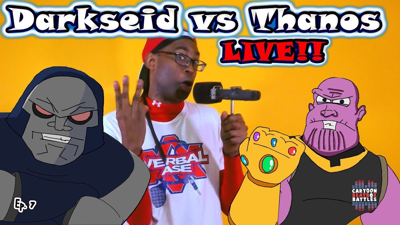 Darkseid Vs Thanos Live Cartoon Beatbox Battles Youtube - darkseid beatbox roblox id