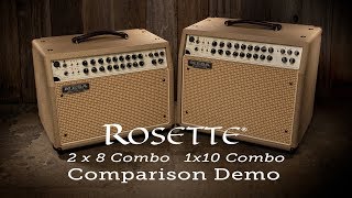 MESA/Boogie Rosette® 300 Acoustic 1x10 – 2x8 Comparison