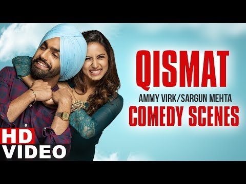 qismat-|-comedy-scene-|-ammy-virk-|-sargun-mehta-|-speed-records