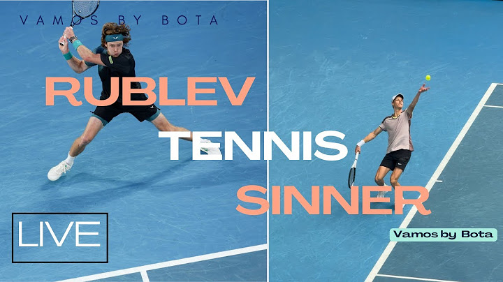 Rublev vs Sinner| AO 2024| Highlights| Tennis match quarterfinals AO