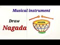 Nagada drawing easy, Noise pollution drawing for EVS science, source of sound pollution.