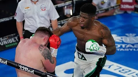 DAVID ADELEYE VS DANNY WHITAKER FULL FIGHT KNOCKOUT