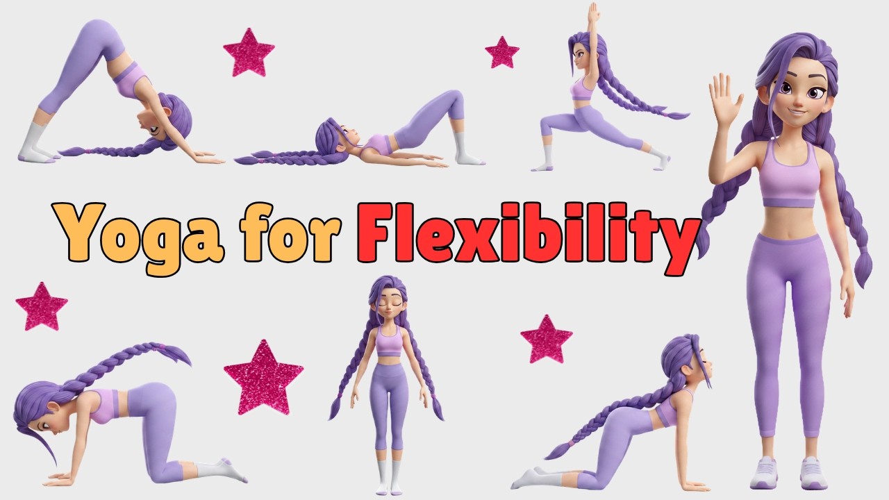Rumi Yoga for Kids | Improve Flexibility & Posture | Easy Kids Yoga ...