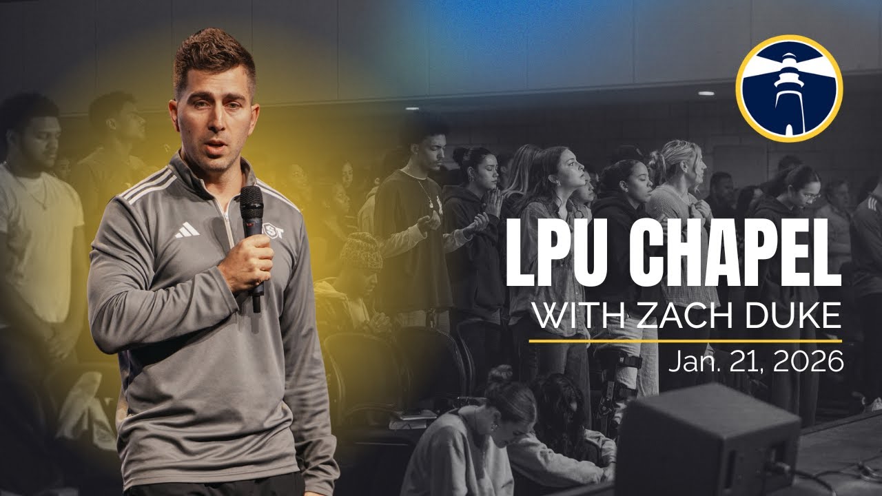 YouTube thumbnail for featured LPU chapel message