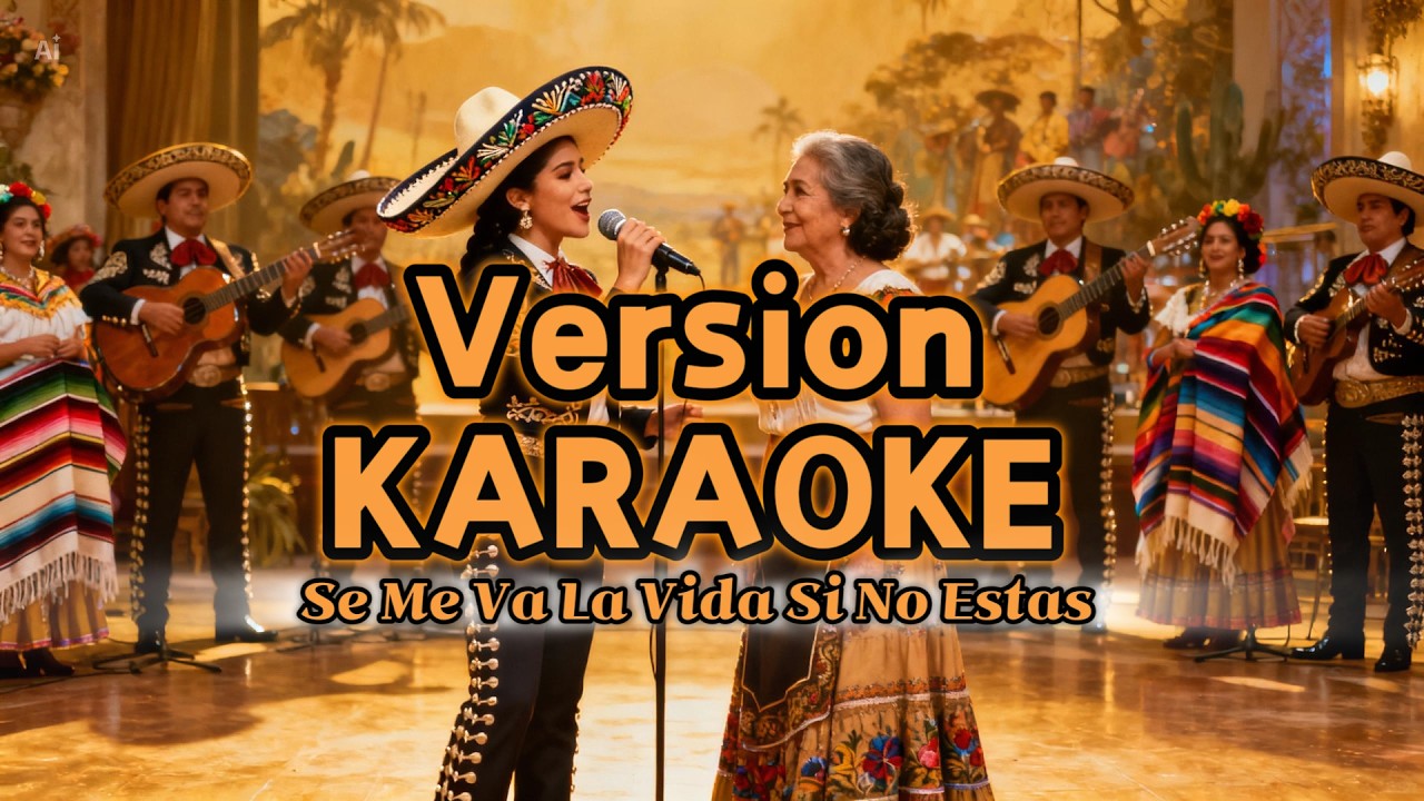 Se Me Va La Vida Si No Estas #Pistaoficial #karaokeranchera #karaokeinstrumental #karaokemariachi