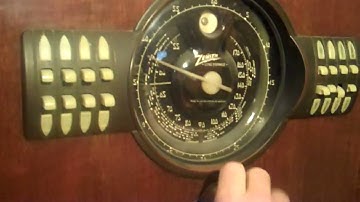 Zenith 1939 Shutterdial Console - 12S370