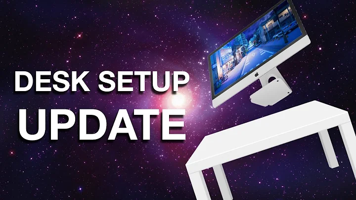 Using one keyboard and mouse with two computers - KVM tech desk setup