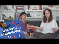 Raising a multilingual kid | Our Multilingual Story | Life with 6 languages | TJ Fam #15