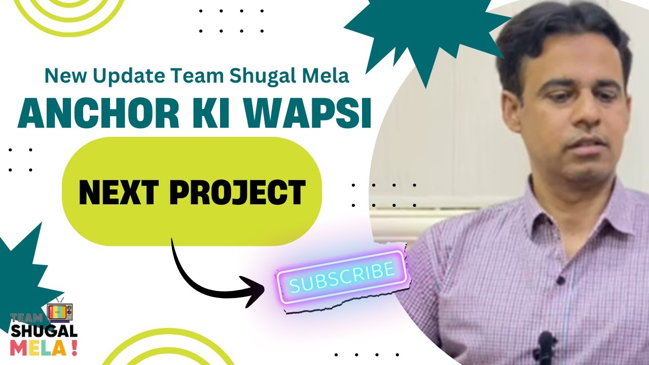 New Update Team Shugal Mela For Future Programs Next Project Anchor is Back