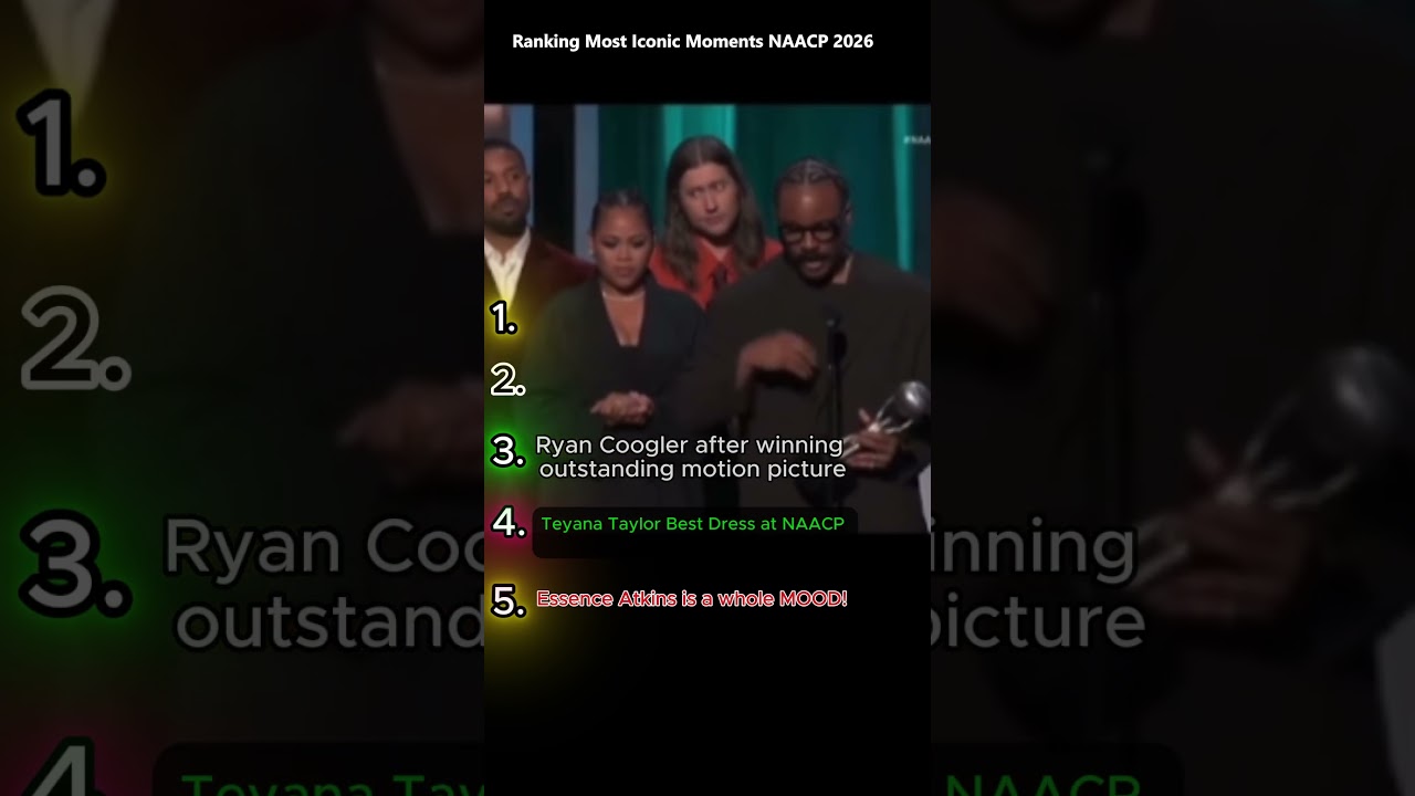 Деон Коул 😑 Премия NAACP 2026: Самые знаковые моменты — от хороших до легендарных!🎥