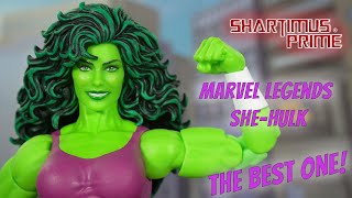 The Best One!  Marvel Legends SheHulk 2024 Iron Man Retro Card Wave Figure Review