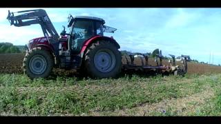 Labour 2017 Préparations Des Terres À Maïs Avec Massey Ferguson 7614 Smart X 2 Nikon ...