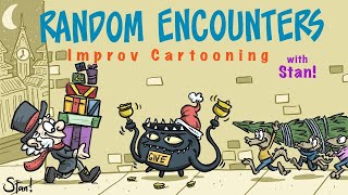 Random Encounters: Improv Cartooning (Episode 131)