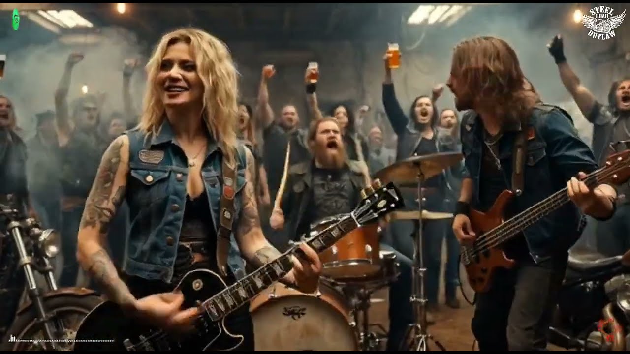 Steel Road Rebels 🎸 Born to Ride Free 🔥 Steel Rock Outlaw