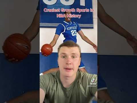 Craziest Growth Spurts in NBA History #shorts #NBA #basketball