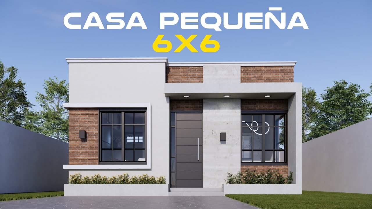 ¡Increíble lo que cabe en solo 36m²! 🏠 Casa moderna y bien distribuida