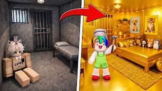DUNDUN & LEMON BANGUN PENJARA DARI MISKIN SAMPAI KAYA DI ROBLOX