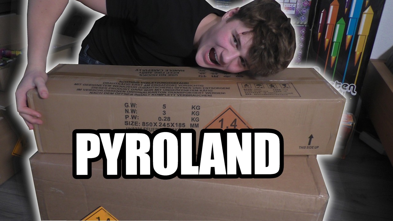 Meine Pyrolandbestellung auspacken!!🧨🔥