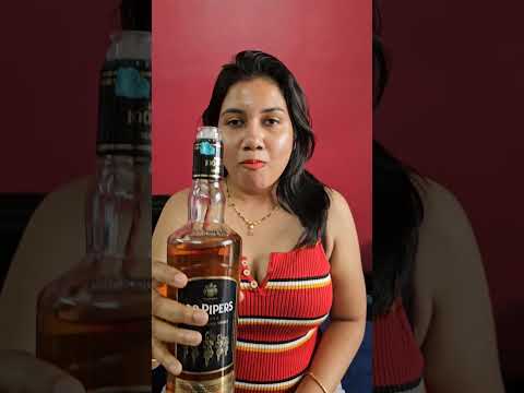 100 Pipers Full Bottle Challenge Whiskey Challenge Shorts Shortvideo Food