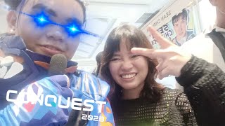 NEON VOICE REACTION FOR YORU&#39;S VOICE IN COSPLAY!!! CONQUEST 2023 DAY 3 MICHAEL INTERVIEW EPISODE 03