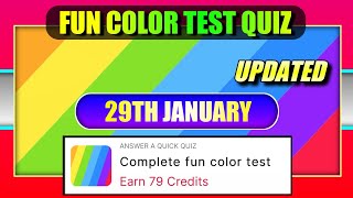 Fun color Vision Challenge Quiz ANSWERS | Complete fun color test | Videoquizstar screenshot 3