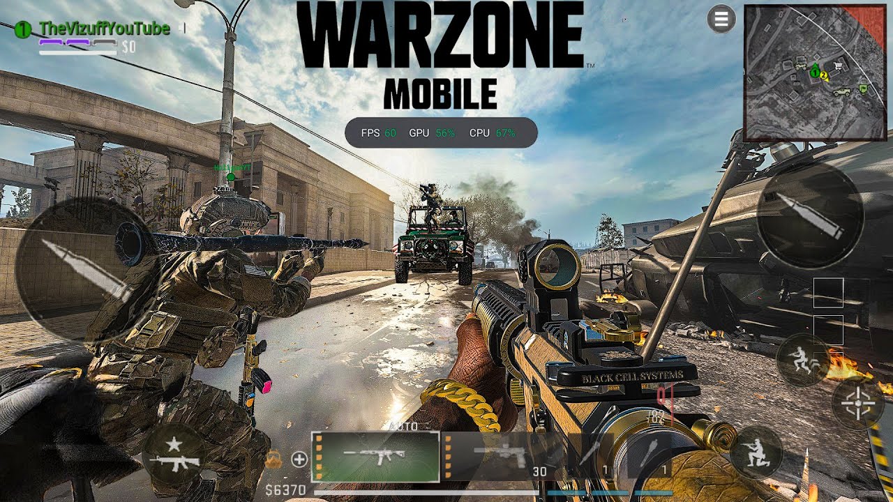 WARZONE MOBILE MAX GRAPHICS GAMEPLAY! NEW UPDATE! (FULL MATCH HD 60 FPS) 