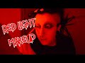 goth does the red light makeup challenge