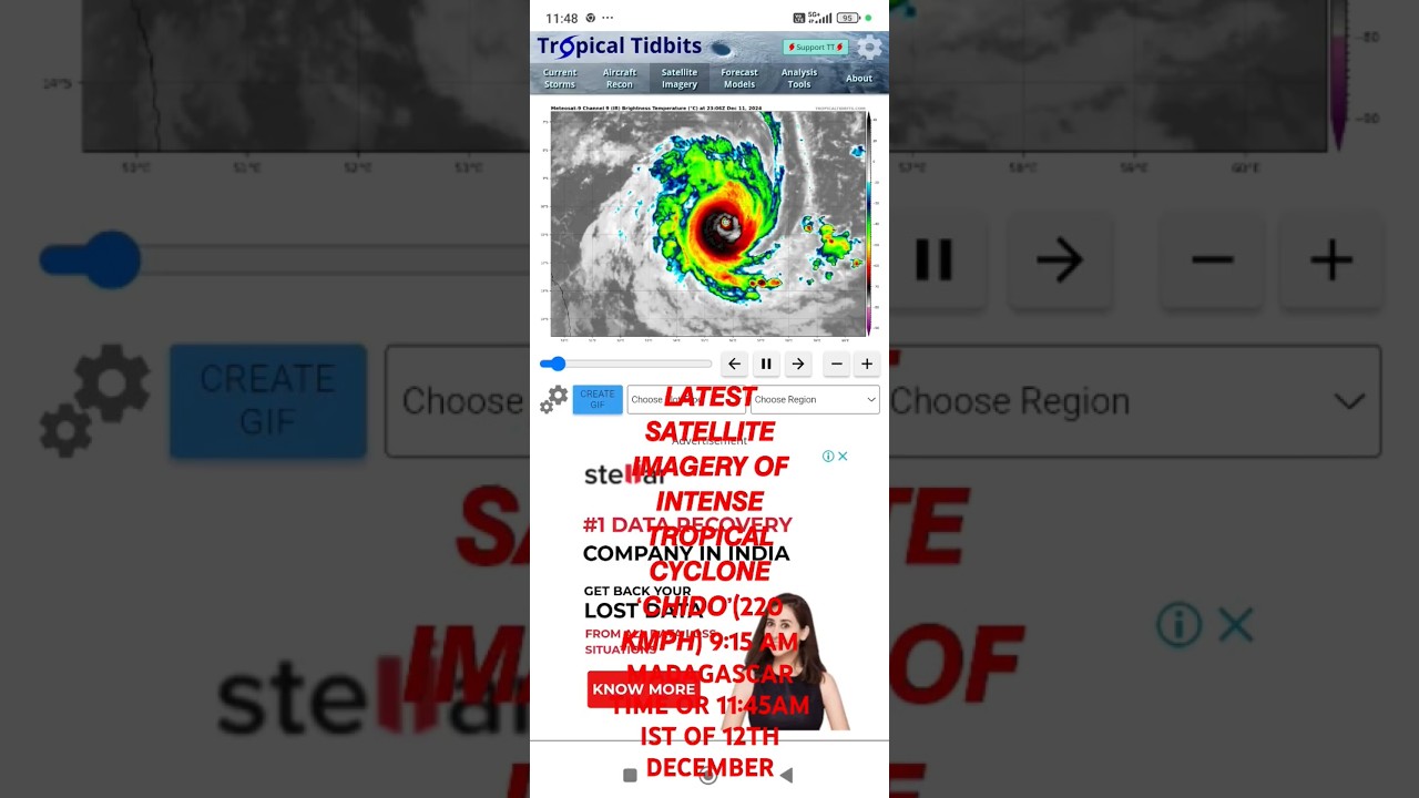 𝐋𝐀𝐓𝐄𝐒𝐓 𝐒𝐀𝐓𝐄𝐋𝐋𝐈𝐓𝐄 𝐈𝐌𝐀𝐆𝐄𝐑𝐘 𝐎𝐅 𝐈𝐍𝐓𝐄𝐍𝐒𝐄 𝐓𝐑𝐎𝐏𝐈𝐂𝐀𝐋 𝐂𝐘𝐂𝐋𝐎𝐍𝐄 ‘𝐂𝐇𝐈𝐃𝐎’(𝟐𝟑𝟎 𝐊𝐌𝐏𝐇) 𝟗:𝟏𝟓𝐀𝐌 𝐌𝐀𝐃𝐀𝐆𝐀𝐒𝐂𝐀𝐑 𝐓𝐈𝐌𝐄.