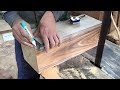 Amazing Skills Woodworking Extremely High Technical To Create Masterpiece Hand-Crafted, How To, DIY