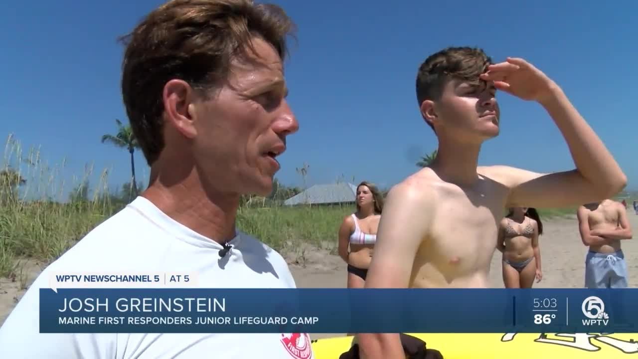 Marine First Responders Junior Lifeguard Camp prepares for summer