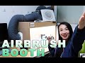 Diy airbrush spray booth setup  build