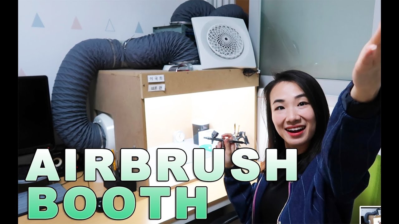 DIY Airbrush Spray Booth Setup & Build 