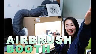 DIY Airbrush Spray Booth Setup & Build