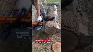 Holzfforma G388 /тест драйв/ клон Stihl 038AV (MS 380 Magnum) #бензопила #україна #holzfforma