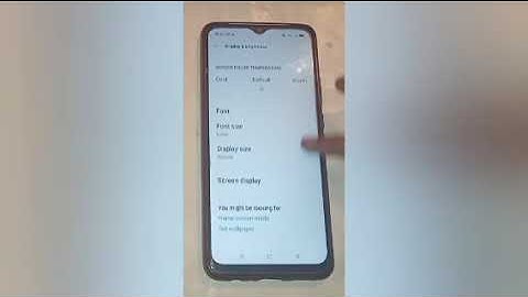 On and off night mode setting,how to on and off night mode in oppo a11