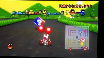 Mario Kart Wii Battling - A Room Full of Hackers! [Part 2/2]