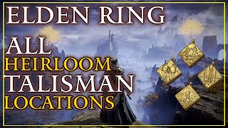 How To Get All Of The Heirloom Talismans In 2 minutes and 21 seconds - Elden Ring Guide