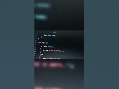 Queue🧠 Implement Using Linked List In C Programming 💻Language # ...