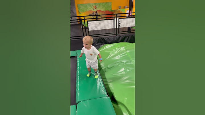 Little Boy Attempts Backflip at Trampoline Park, Tumbles Backwards Instead - 1350471