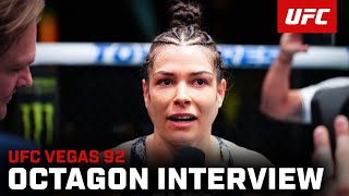 Melissa Gatto Octagon Interview | UFC Vegas 92 Resimi