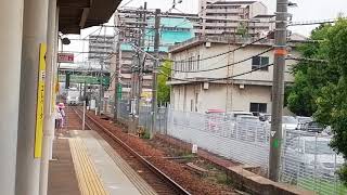 683系8000番台N03編成特急しらさぎ回送列車稲沢1番線通過