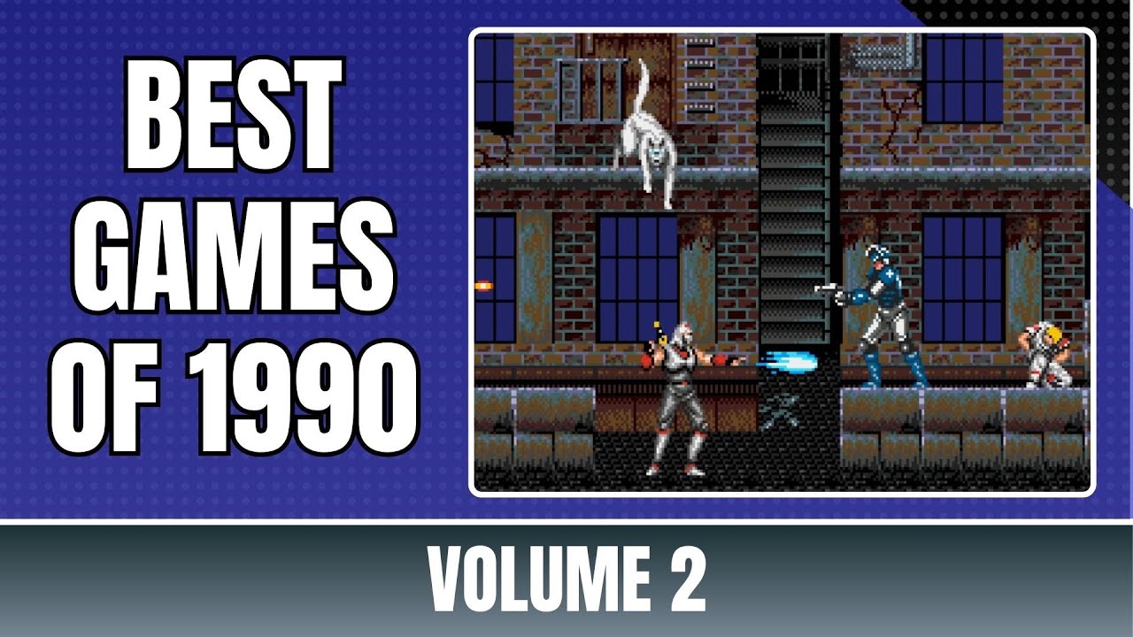 Best Video Games of 1990 (Volume 2) 10 Game Collection