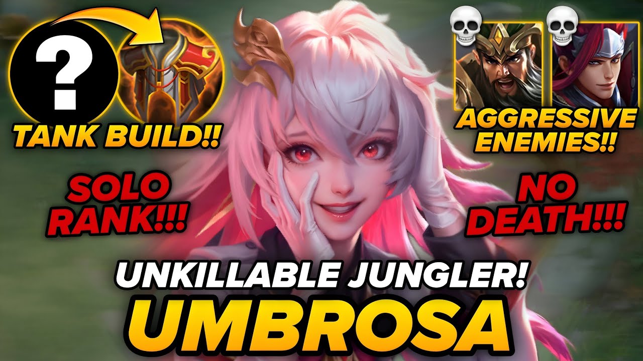 UMBROSA TANK BUILD AGAINST AGGRESSIVE GUAN YU & HAN XIN IN SOLO RANK! | UMBROSA BUILD & ARCANA - HOK